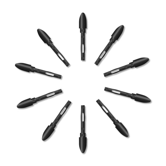 Huion PN05 Replacement Pen Nibs (10-Pack) for Graphics Tablet - High Quality, Wear-Resistant, Compatible with PW500/PW507
