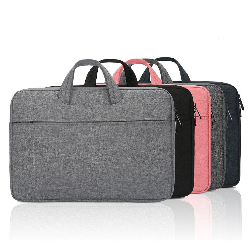 Dark Grey Waterproof 14 Multifunctional Nylon Laptop Bag - Briefcase/Leisure Business Handbag