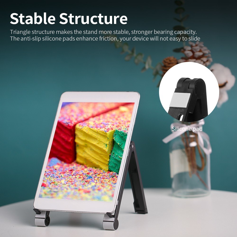 Portable 3-in-1 Laptop Stand & Foldable Phone/Tablet Holder