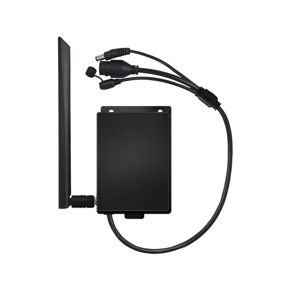 EU Version 4G Outdoor Waterproof Router with SIM Slot, 5Dbi Antenna, Wall Mount, Supports 15 Devices, High Security