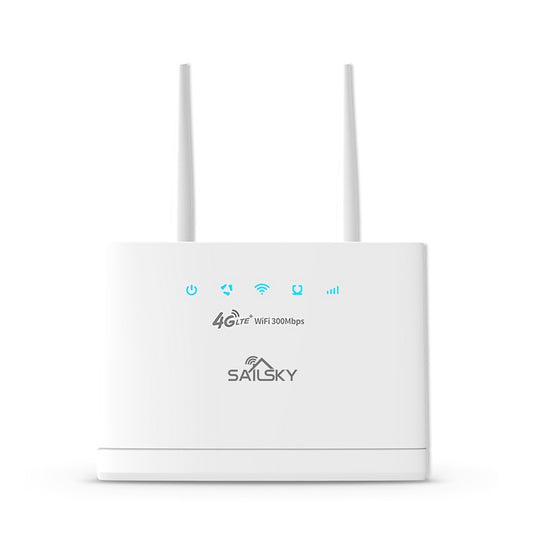 Sailsky XM311 300Mbps 4G LTE WiFi Router with SIM Slot & FOTA Upgrade - European Version