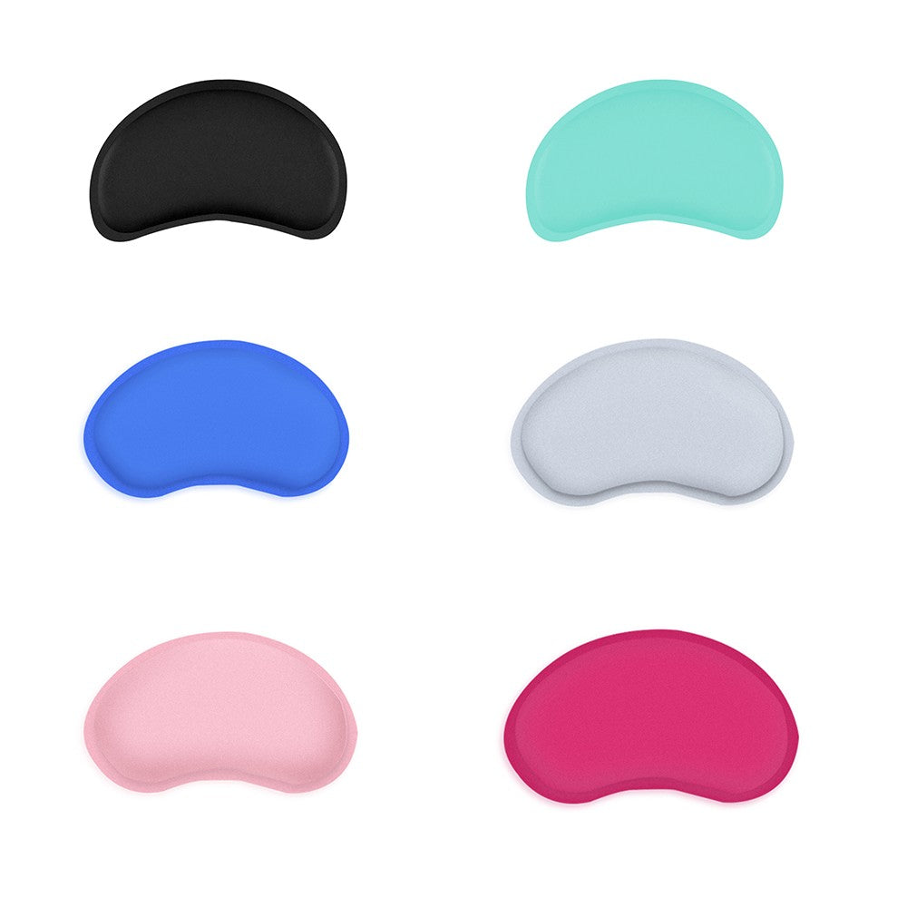 Pink Ergonomic Mouse Wrist Rest - Soft Memory Foam, Portable Anti-Slip Wrist Support Pad