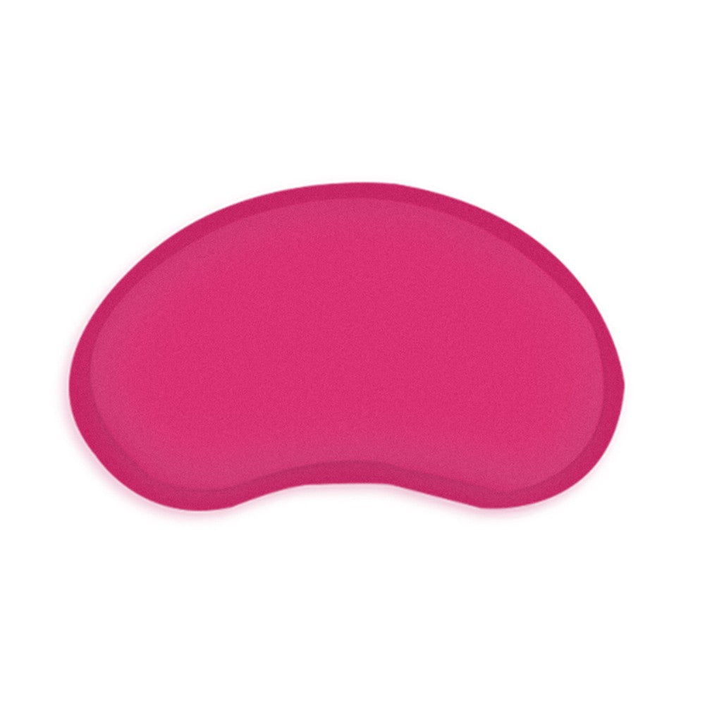 Pink Ergonomic Mouse Wrist Rest - Soft Memory Foam, Portable Anti-Slip Wrist Support Pad
