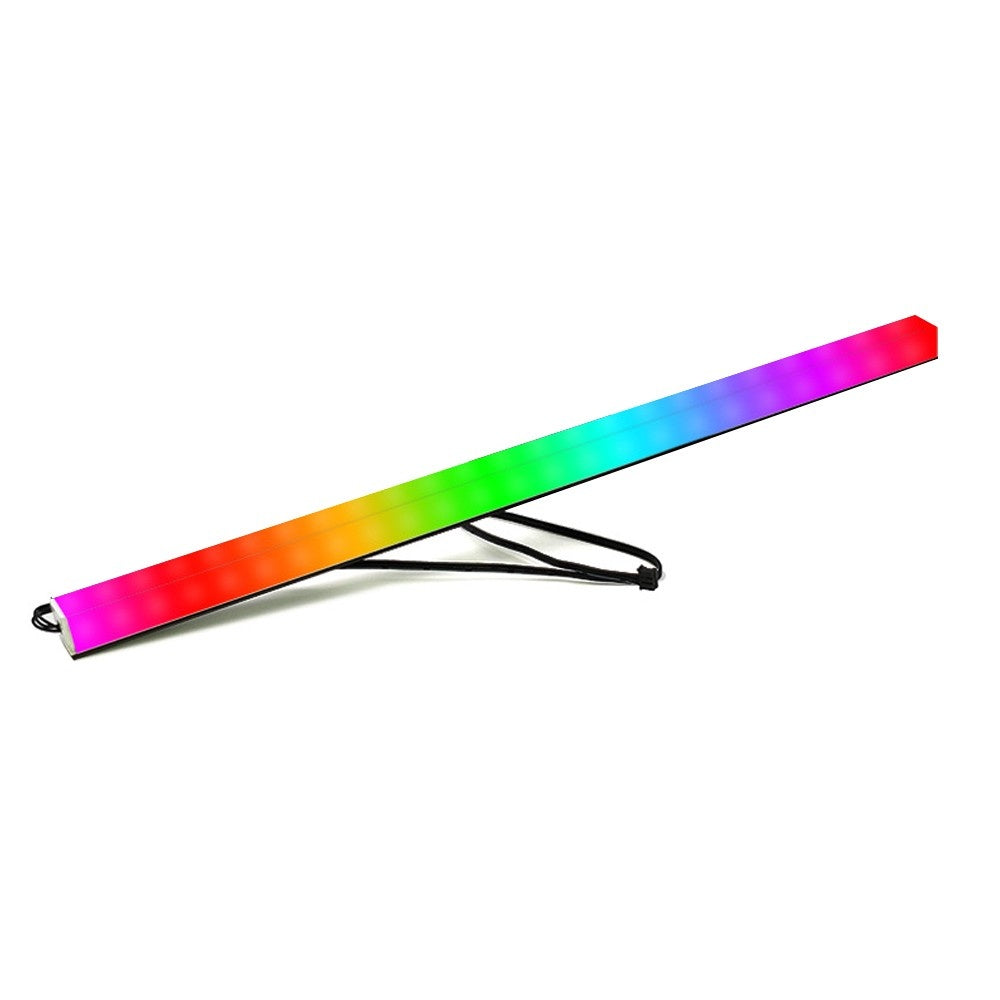 COOLMOON Dual-Sided Magnetic ARGB LED Light Strip with 5V 3-Pin Sync for PC Cases