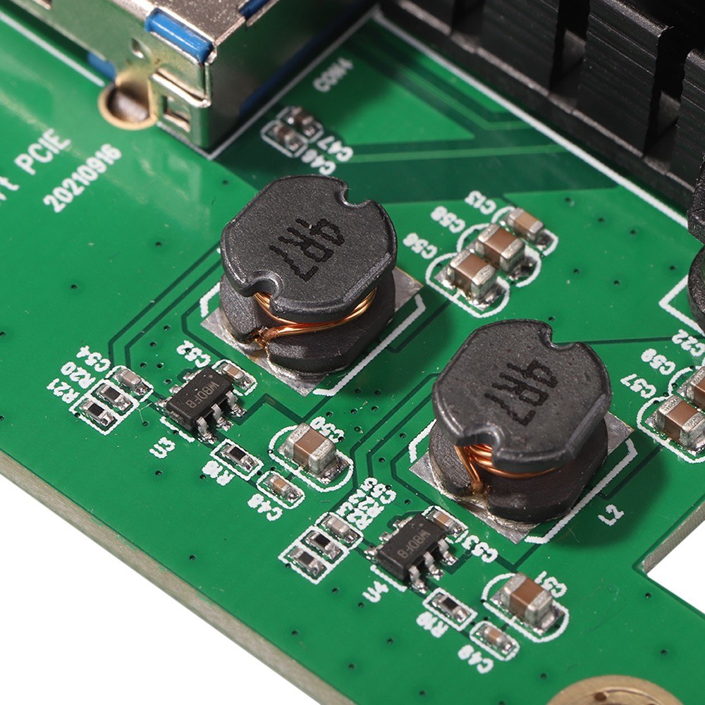 PCI-E X4 to USB 3.0 Adapter Board with 4-Port USB 3.0 Expansion