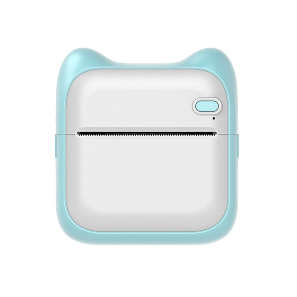 Portable Wireless Bluetooth Thermal Pocket Printer - Photo, Notes, Text Memo Printing - Blue