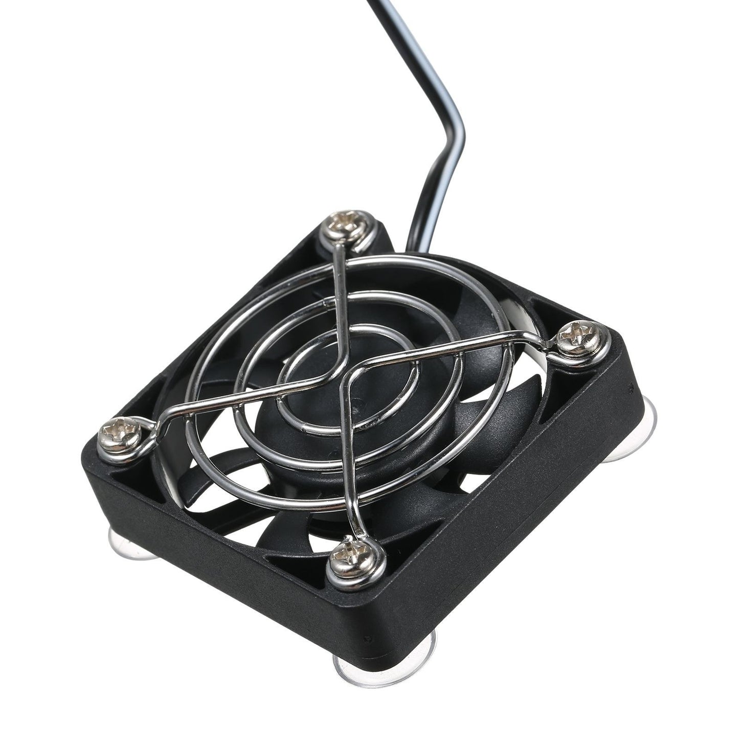 Compact 5cm Phone Cooling Fan with 4 Suction Cups for Fast Heat Dissipation