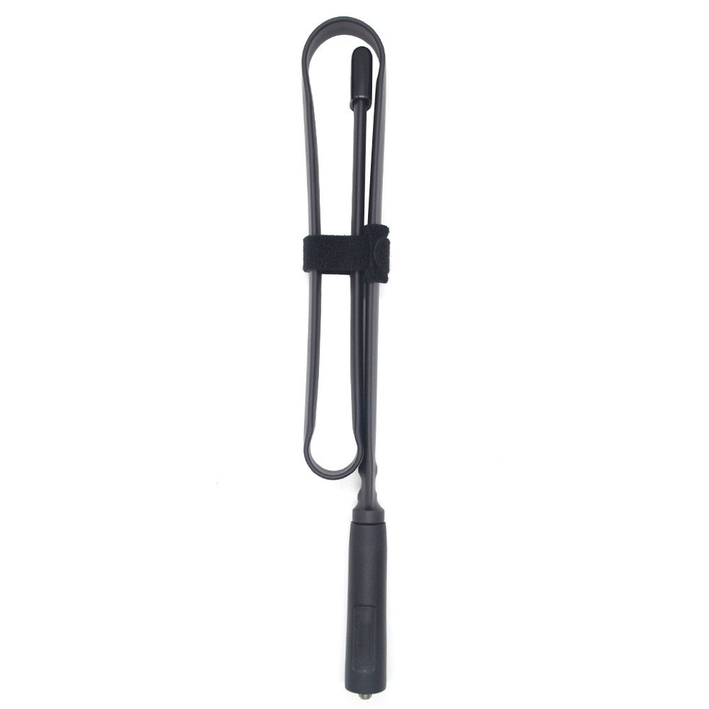 High Gain Foldable Walkie Talkie Antenna SMA-Male 108cm 144/430MHz Wide Compatibility