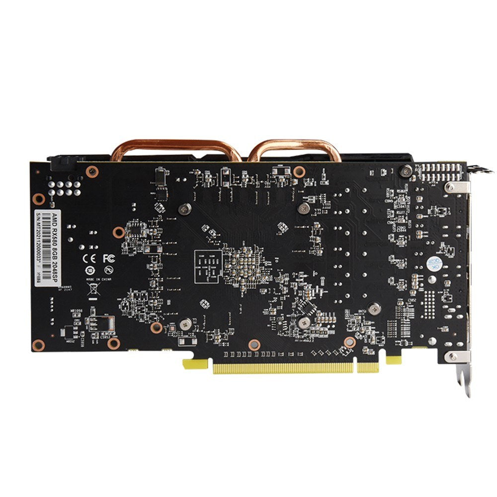 JINGSHA RX580 8GB GDDR5 Gaming Graphics Card, 256-bit, Dual Fans, 3*DP & HDMI Ports, 1257/1340MHz Core