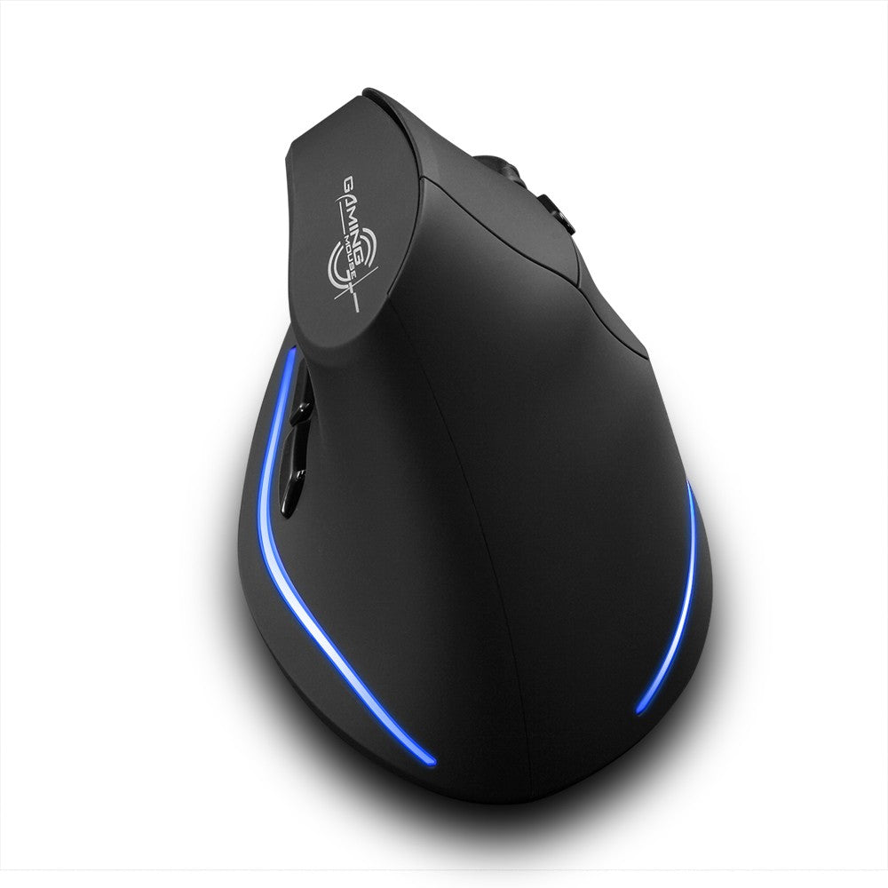 ZELOTES F-35B Three-Mode Wireless Ergonomic Gaming Mouse – 2.4G, BT3.0, BT5.0, Adjustable DPI for PC/Laptop