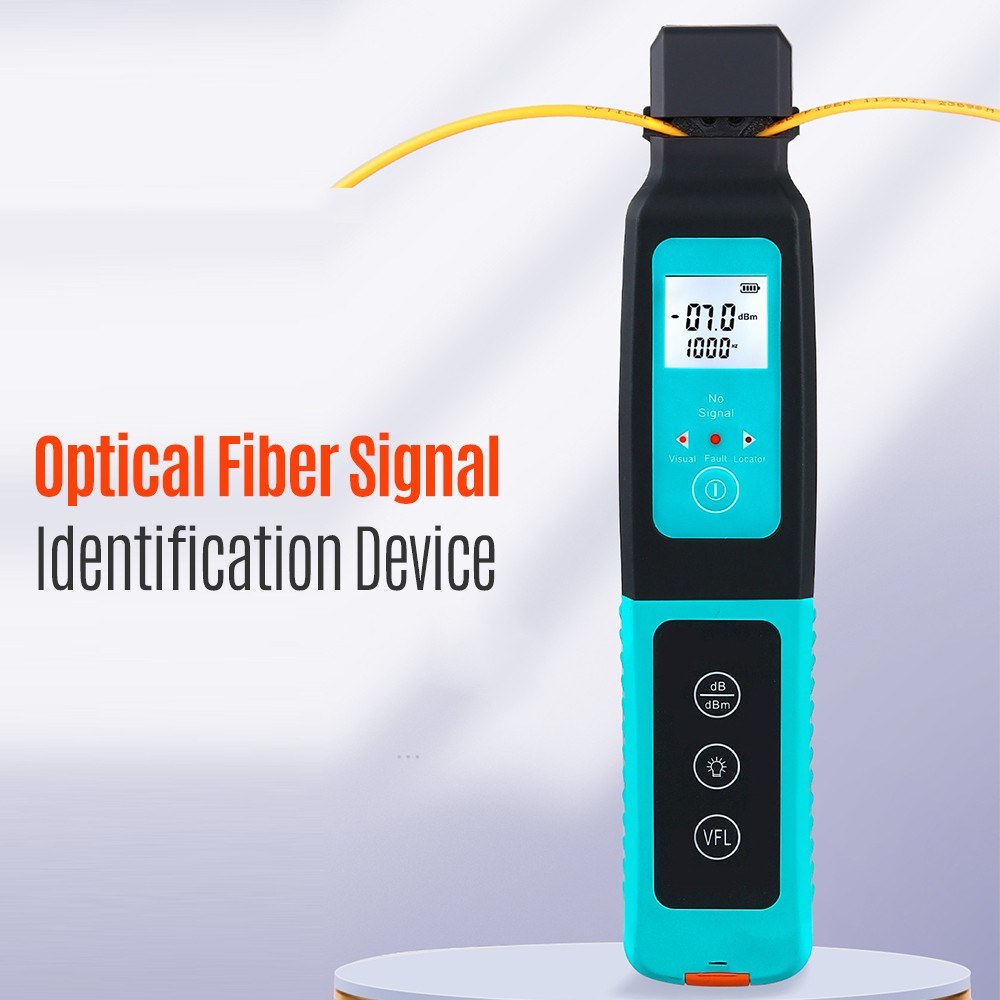 10mW Red Light Fiber Signal Identifier - 3 Frequencies & Direction Indication