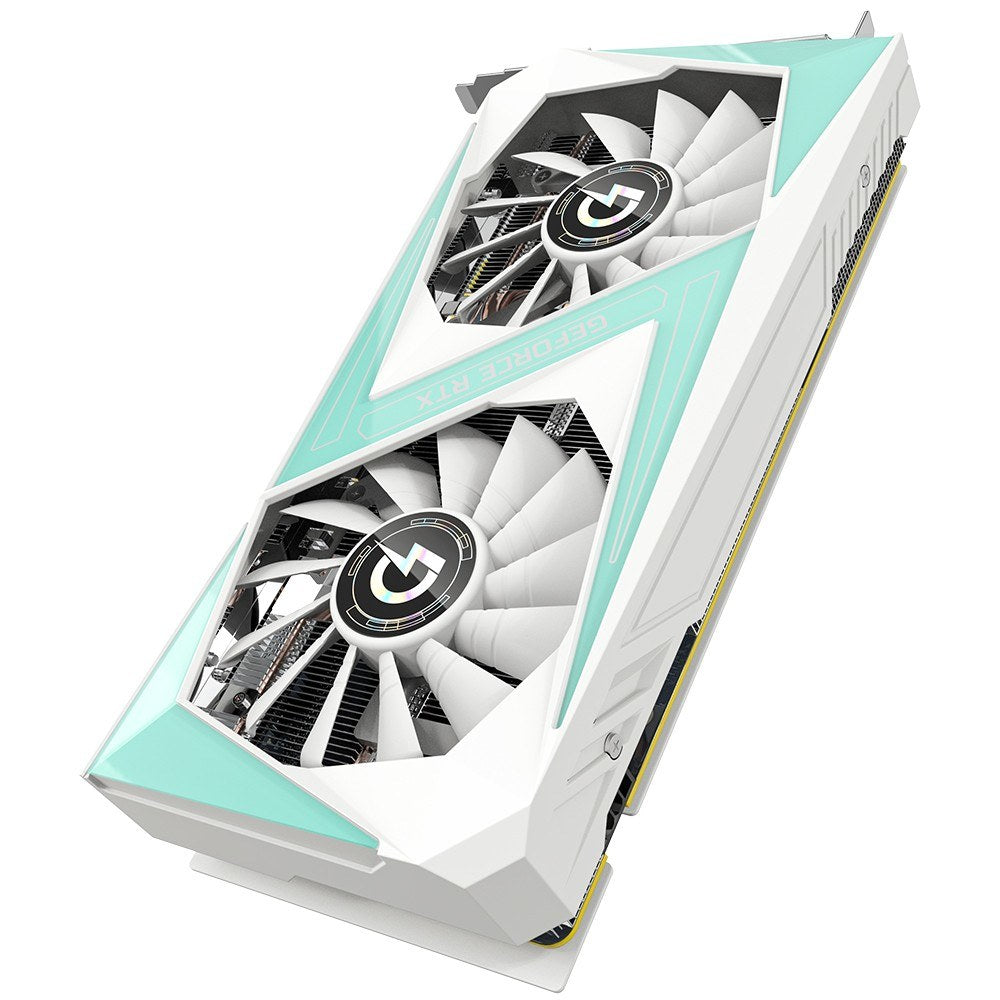 Peladn RTX 2060 6GB Gaming Graphics Card, GDDR6, 192-bit, 8K Support, 3x DP + HDMI Output