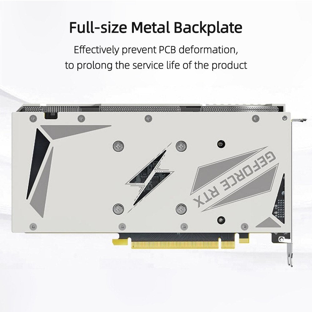 Peladn RTX 2060 6GB Gaming Graphics Card, GDDR6, 192-bit, 8K Support, 3x DP + HDMI Output
