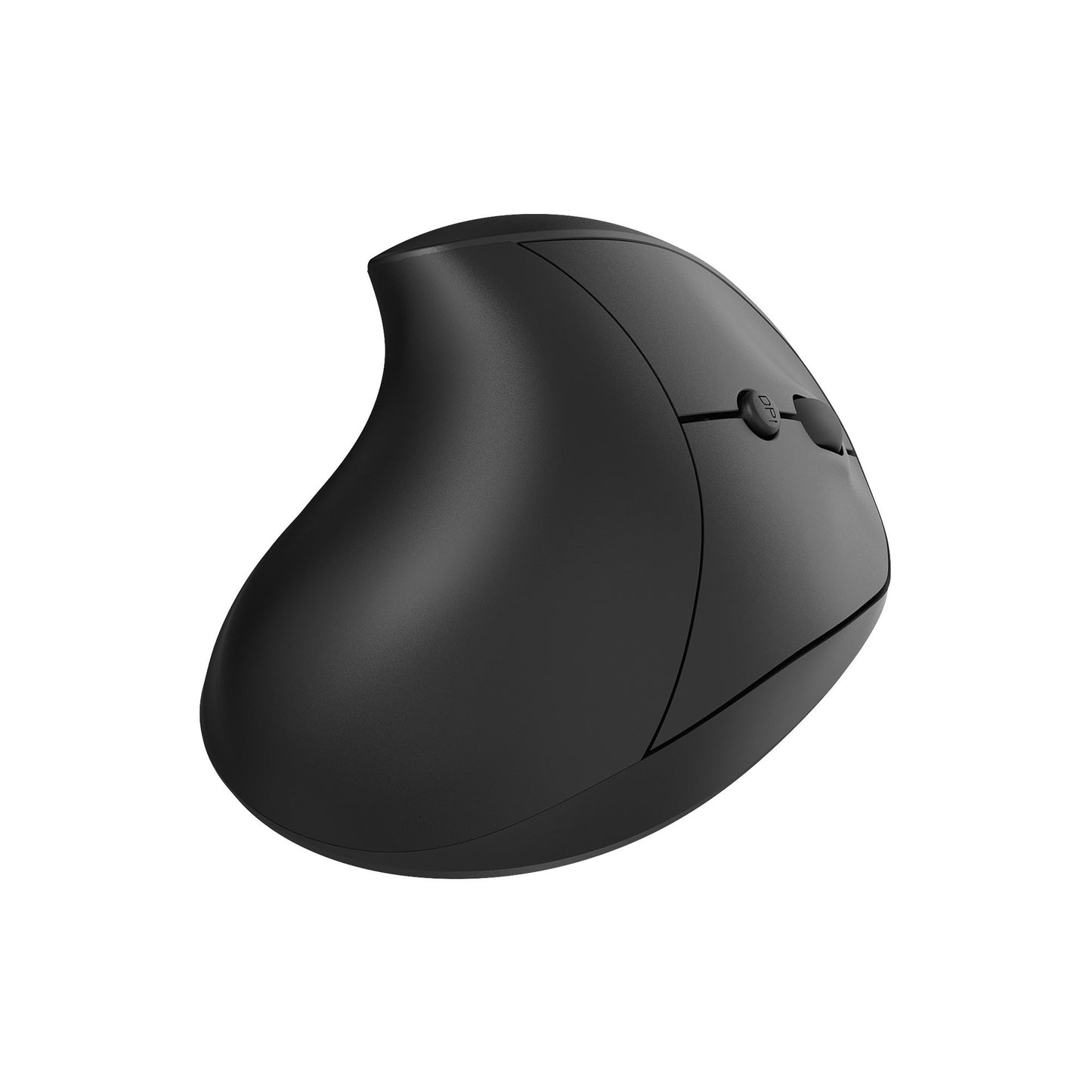 HXSJ X10 Ergonomic Wireless Vertical Mouse, 3-Gear DPI, 600mAh Rechargeable Battery, Black