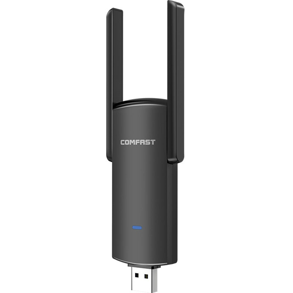 COMFAST CF-924AC Dual-Band 1300Mbps Gigabit USB WiFi Adapter - High-Speed, Stable, Low-Latency Wireless Network Card