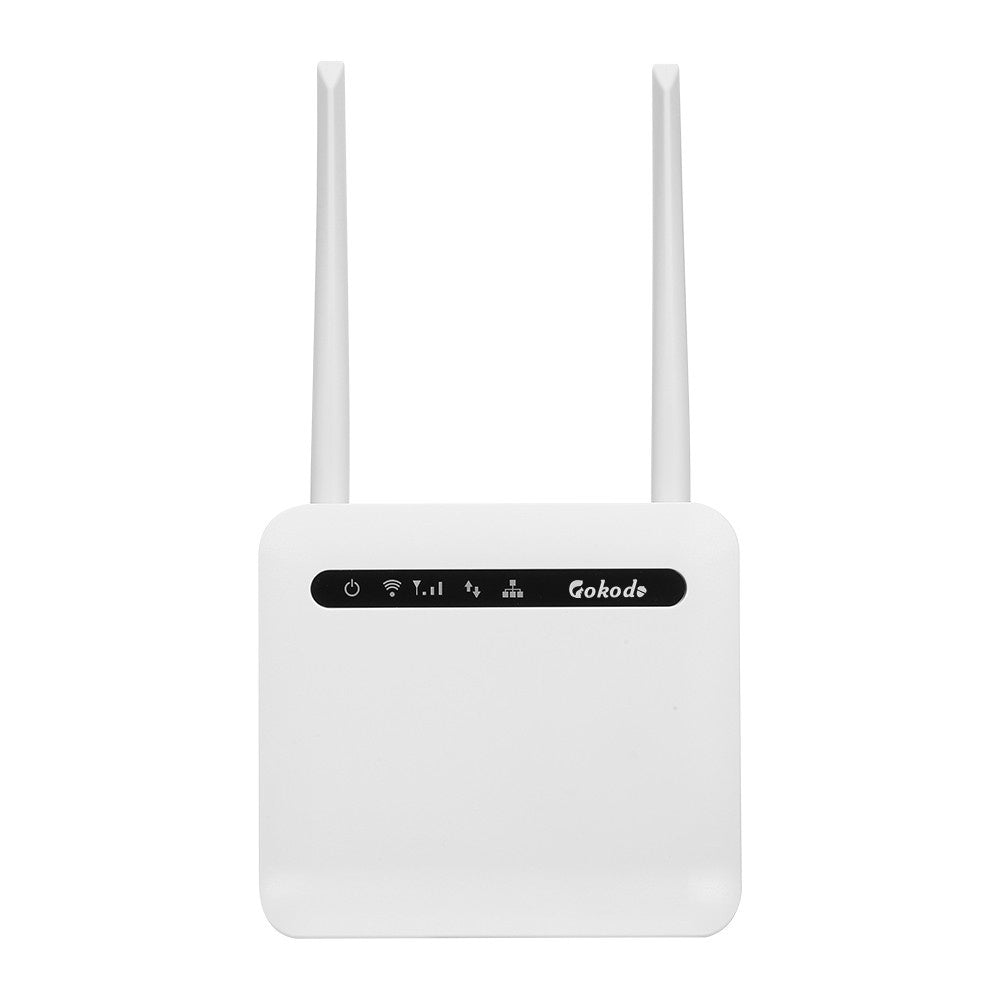 Industrial-Grade 300M Wireless Router CPE with EU Power Supply - 2.4G Single Band, Through-Wall, Portable (Europe & Africa)