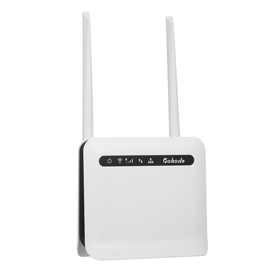 Industrial-Grade 300M Wireless Router CPE with EU Power Supply - 2.4G Single Band, Through-Wall, Portable (Europe & Africa)