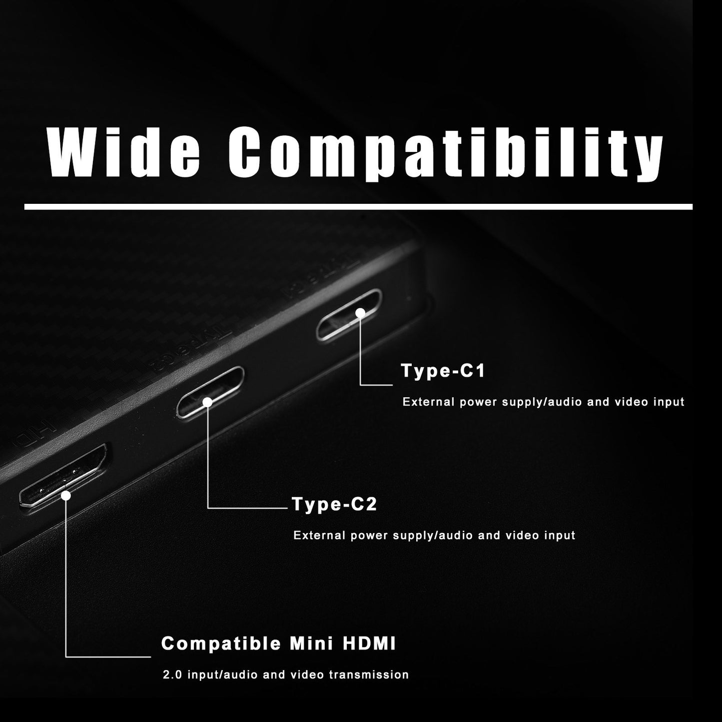18.5 FHD 100Hz Gaming Monitor for Laptop, MacBook, Surface, PC, PS4/PS5, Xbox with Stand