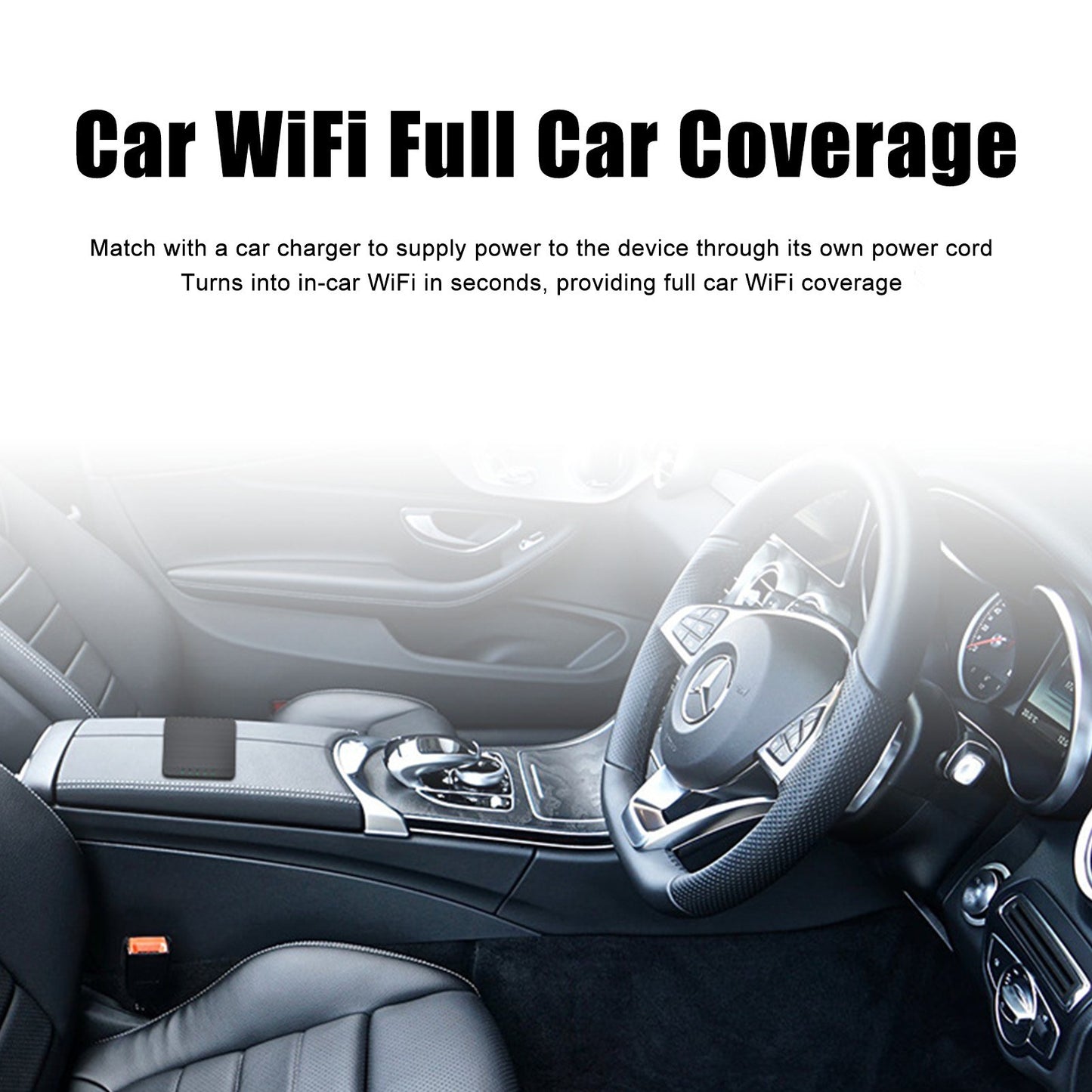 300Mbps 4G LTE WiFi Router with SIM Slot & Type-C Port for Mobile Hotspot