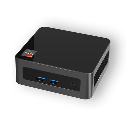 Windows 11 Mini PC - 16GB RAM, 512GB SSD, AMD Ryzen 5 5600H 6-Core, 8K 60Hz Support, WiFi 6, BT 5.2