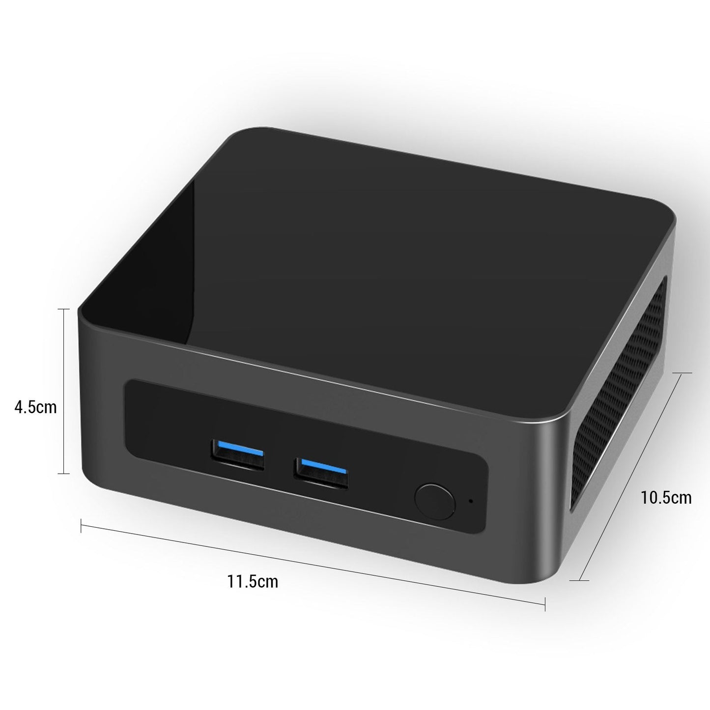 Windows 11 Mini PC - 16GB RAM, 512GB SSD, AMD Ryzen 5 5600H 6-Core, 8K 60Hz Support, WiFi 6, BT 5.2