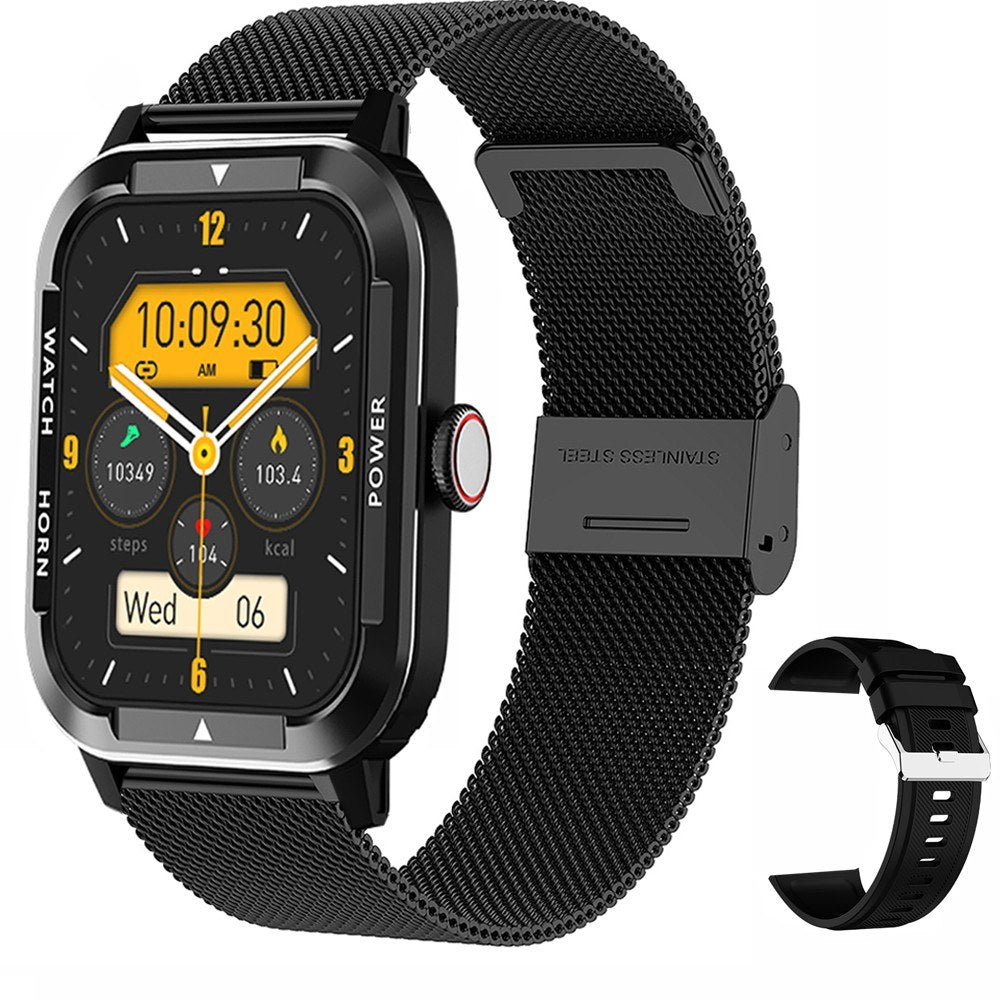 1.91-inch Smartwatch with High-Clear Display, Comprehensive Health Monitoring, Multi-Sport Modes, IP67 Waterproof, Blood Pressure & Glucose Monitoring for Men and Women