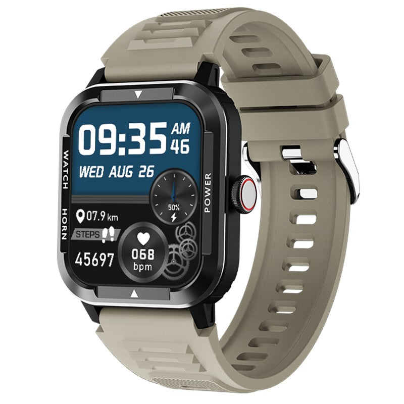 1.91-inch Smartwatch with High-Clear Display, Comprehensive Health Monitoring, Multi-Sport Modes, IP67 Waterproof, Blood Pressure & Glucose Monitoring for Men and Women