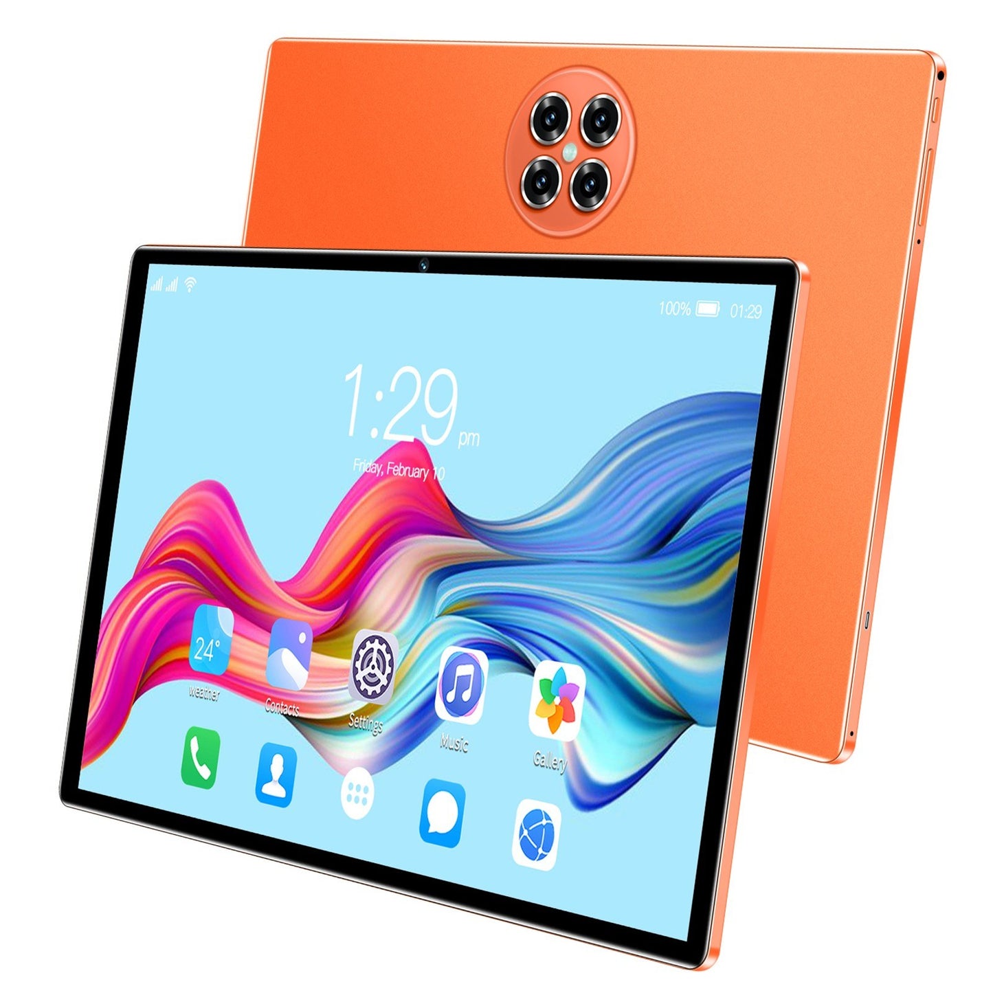 10.1 5G Tablet, 8GB+256GB, MTK6797 10-Core, 128GB Expandable, BT5.0, 7000mAh Battery