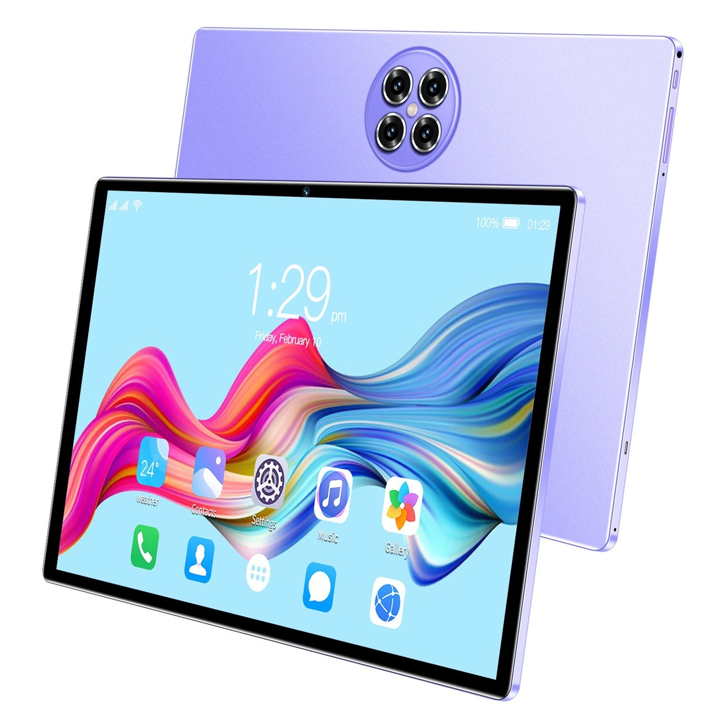 10.1 5G Tablet, 8GB+256GB, MTK6797 10-Core, 128GB Expandable, BT5.0, 7000mAh Battery