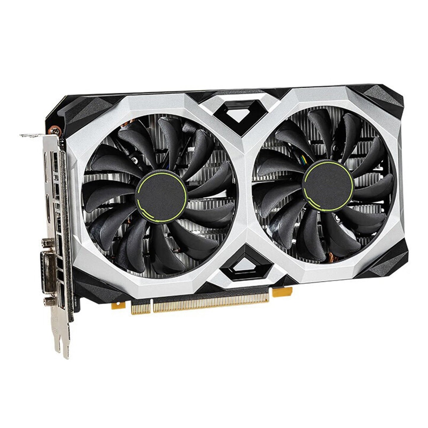 GTX 1660S 6GB GDDR6 Graphics Card, 192-Bit PCIe 3.0, Dual Cooling Fans, HDMI/DP/DVI Ports for Gaming PC