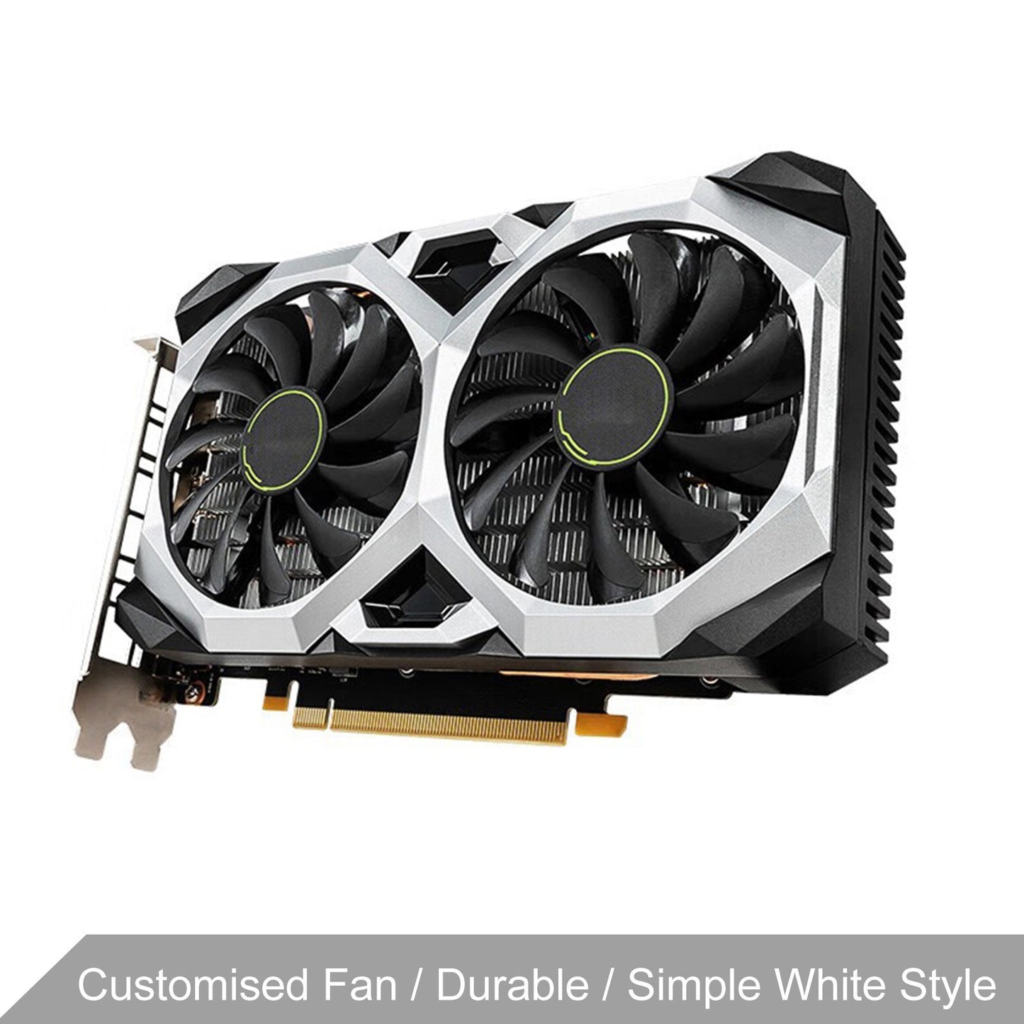 GTX 1660S 6GB GDDR6 Graphics Card, 192-Bit PCIe 3.0, Dual Cooling Fans, HDMI/DP/DVI Ports for Gaming PC