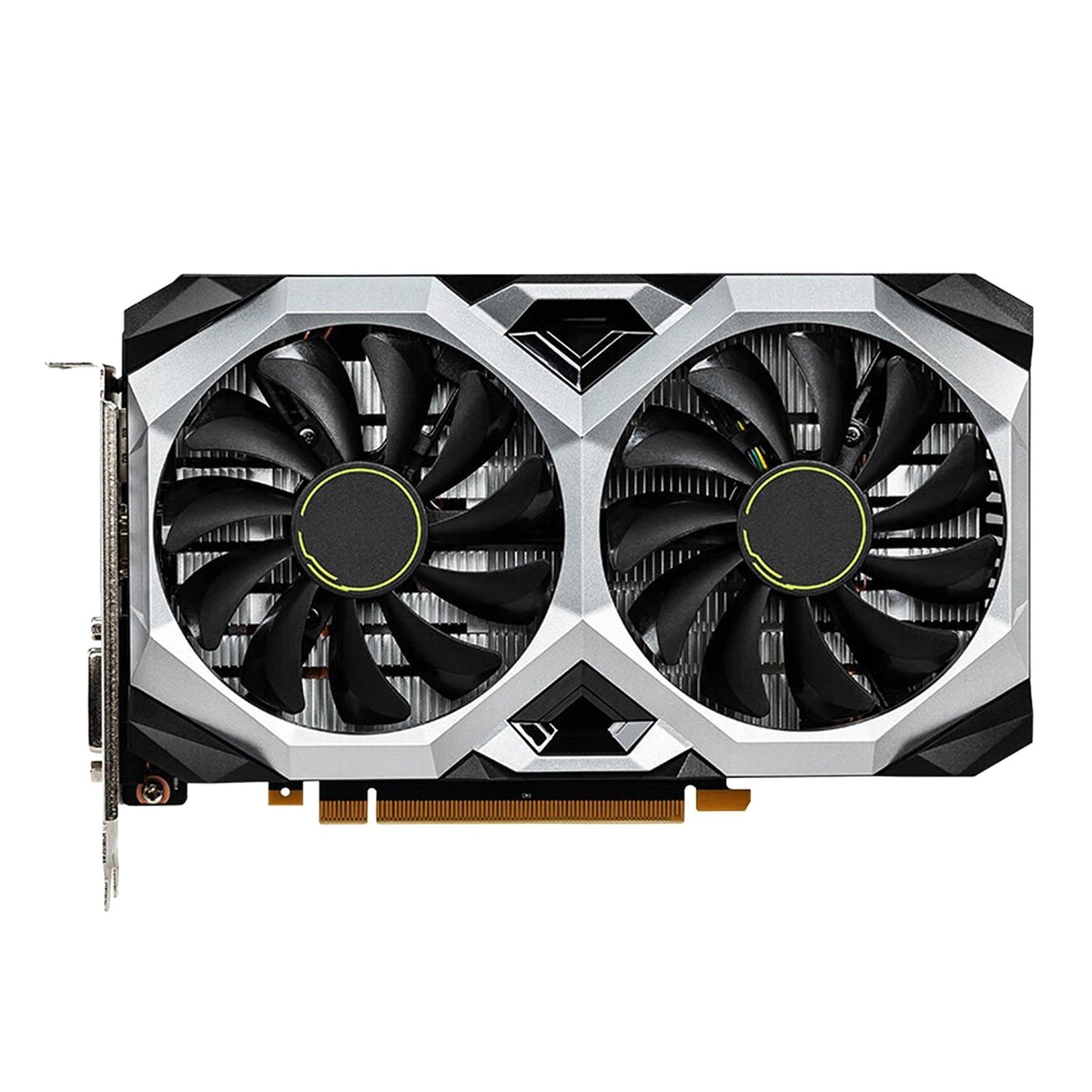 GTX 1660S 6GB GDDR6 Graphics Card, 192-Bit PCIe 3.0, Dual Cooling Fans, HDMI/DP/DVI Ports for Gaming PC