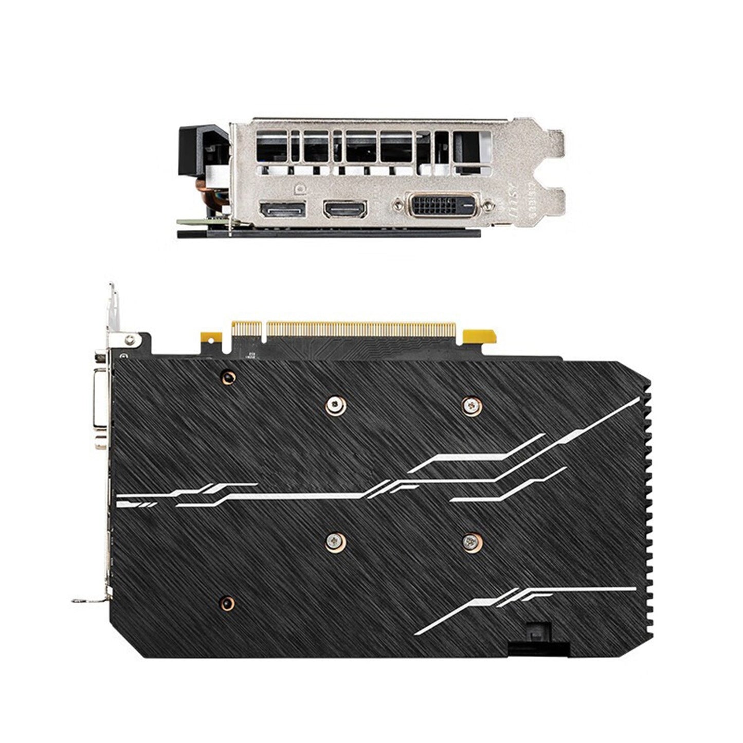 GTX 1660S 6GB GDDR6 Graphics Card, 192-Bit PCIe 3.0, Dual Cooling Fans, HDMI/DP/DVI Ports for Gaming PC