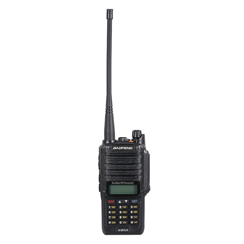 BAOFENG UV-9R Plus Dual Band Two-Way Radio Handheld Walkie Talkie, IP67 Waterproof & Dustproof, EU Plug