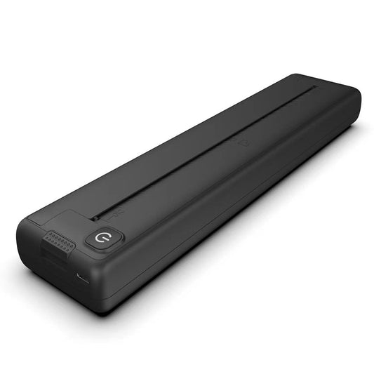 Wireless Portable Inkless Printer - A4 Thermal Paper, BT Connectivity, iOS & Android Compatible