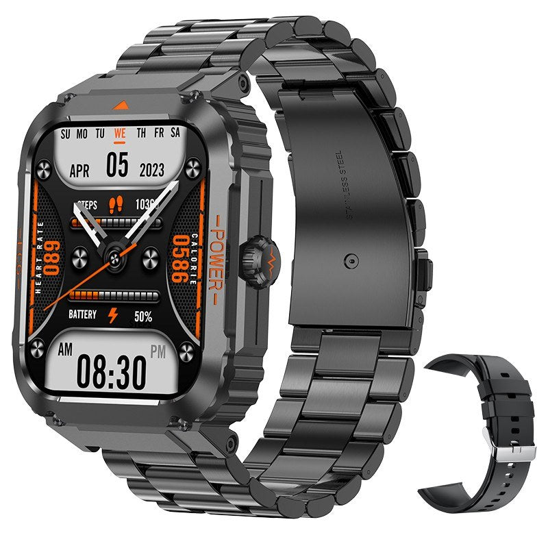 1.92 TFT HD Screen Smartwatch: Sports Health, Sleep Monitor, IP68 Waterproof, BT5.0, SOS Emergency Call