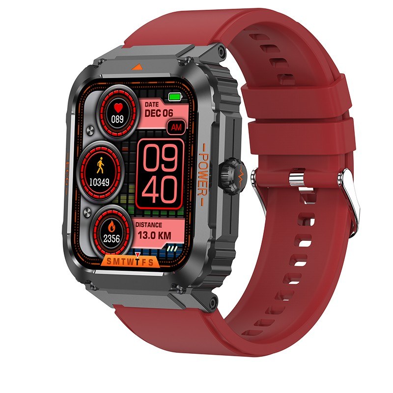 1.92 TFT HD Screen Smartwatch: Sports Health, Sleep Monitor, IP68 Waterproof, BT5.0, SOS Emergency Call