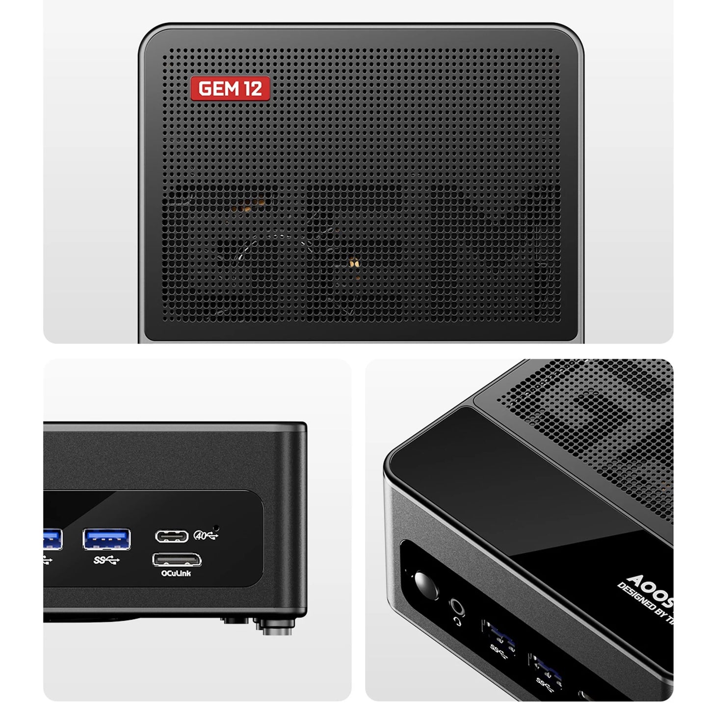 AOOSTAR Mini PC - Ryzen 7 8845HS, 32GB RAM, 1TB SSD