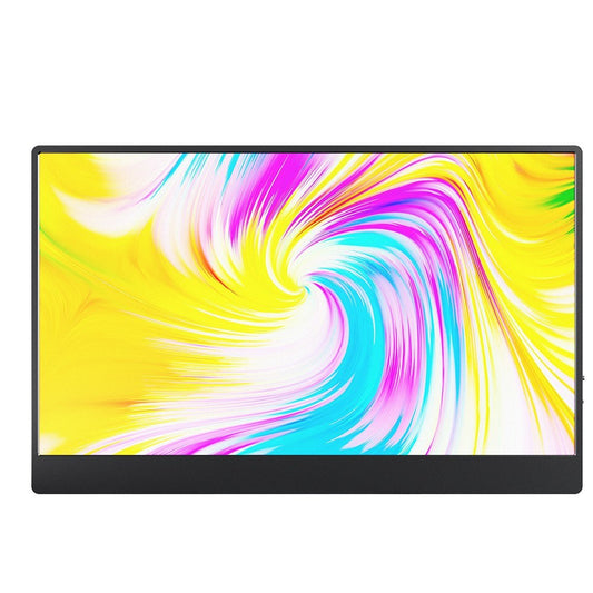 15 FHD 1080P IPS Portable Gaming Monitor with Dual Speakers & 170° Wide View for Laptop/PC/Smartphones