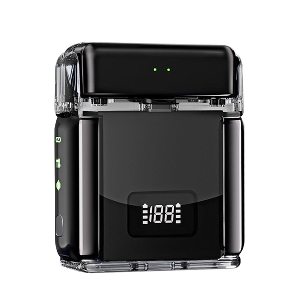 Dual Channel Wireless Lapel Microphone with Charging Case for Interviews & Live Streaming