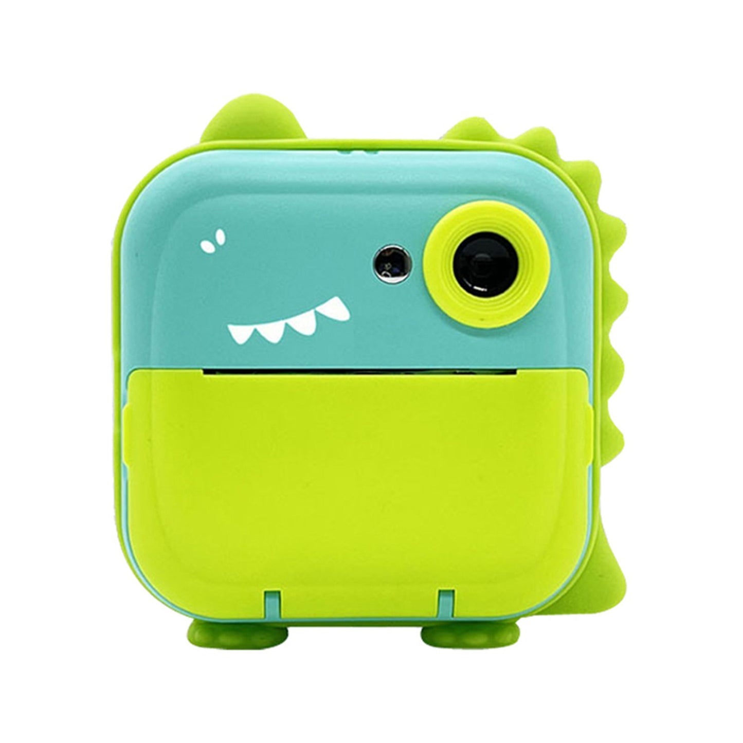 Instant Print Digital Camera for Kids - 2400W High-Resolution, 2.4 Display, Cartoon Inkless Thermal Printer, Dual Lens for Boys & Girls