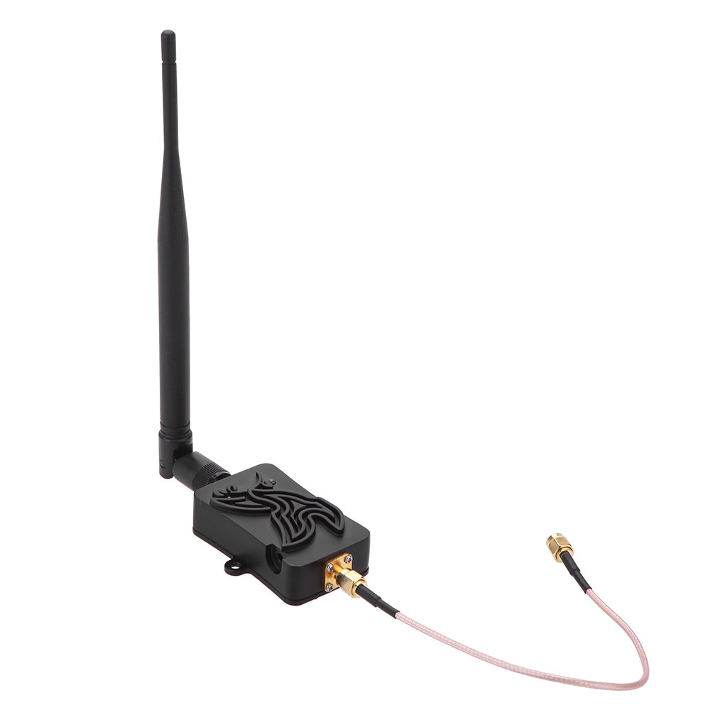 802.11b/g/n 2.4GHz WiFi Wireless Amplifier Router with Antenna - 4000mW Signal Booster & ZigBee BT Compatibility