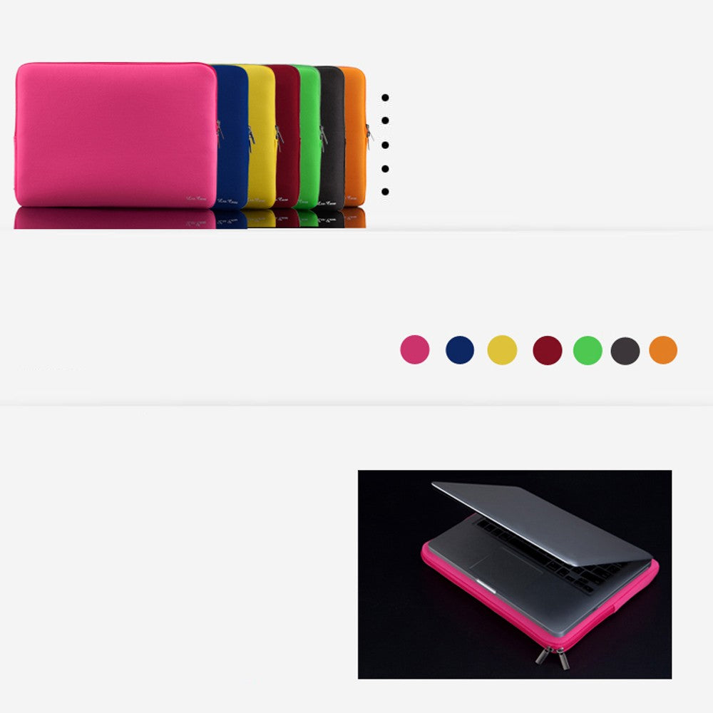 Portable 14-Inch Ultrabook Soft Zipper Sleeve Case