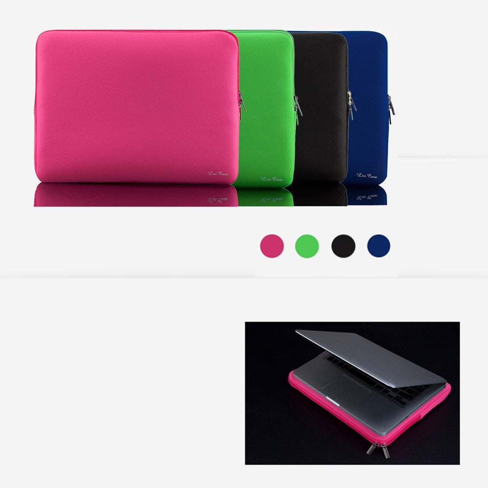 Portable 11-inch Zipper Soft Sleeve Case for MacBook Air Ultrabook Laptop