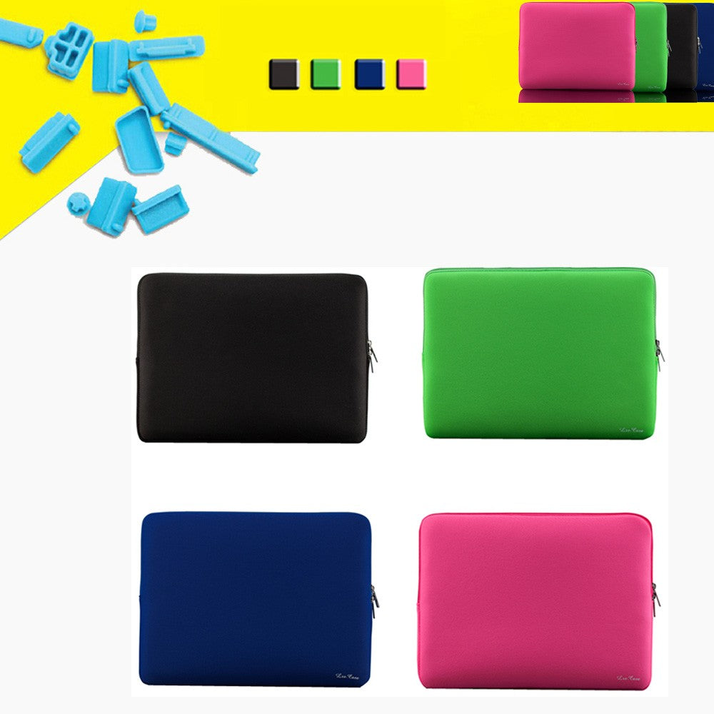 Portable 11-inch Zipper Soft Sleeve Case for MacBook Air Ultrabook Laptop