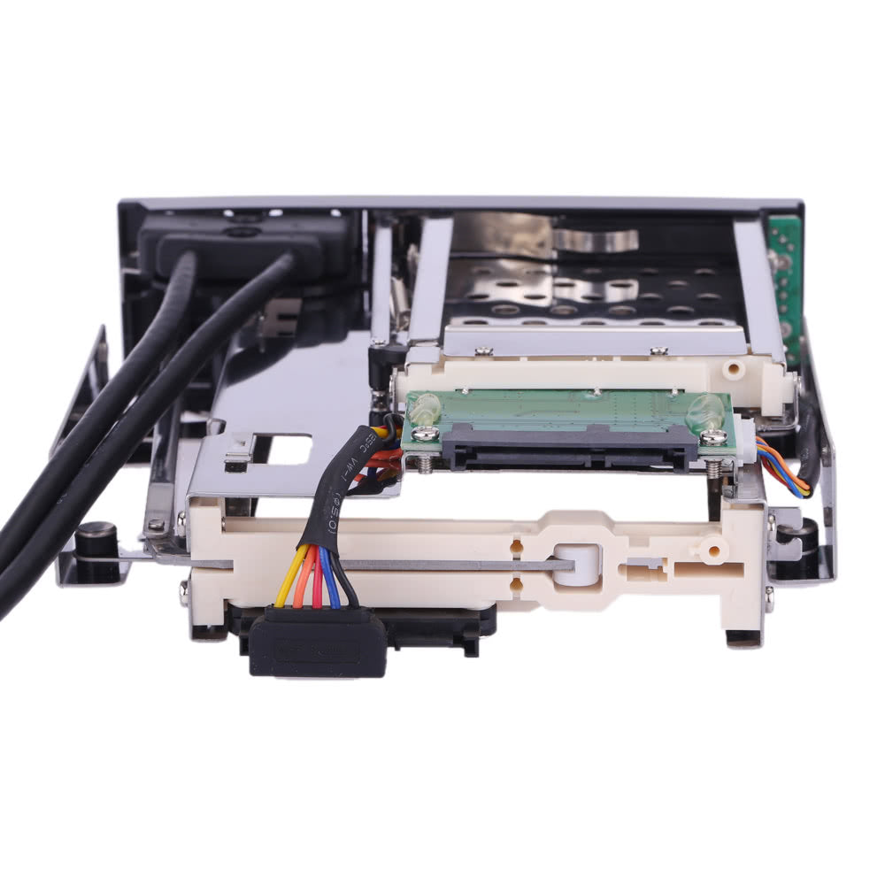 Dual Bay SATA III HDD & SSD Tray Caddy Docking Station with USB 3.0 Hot Swap