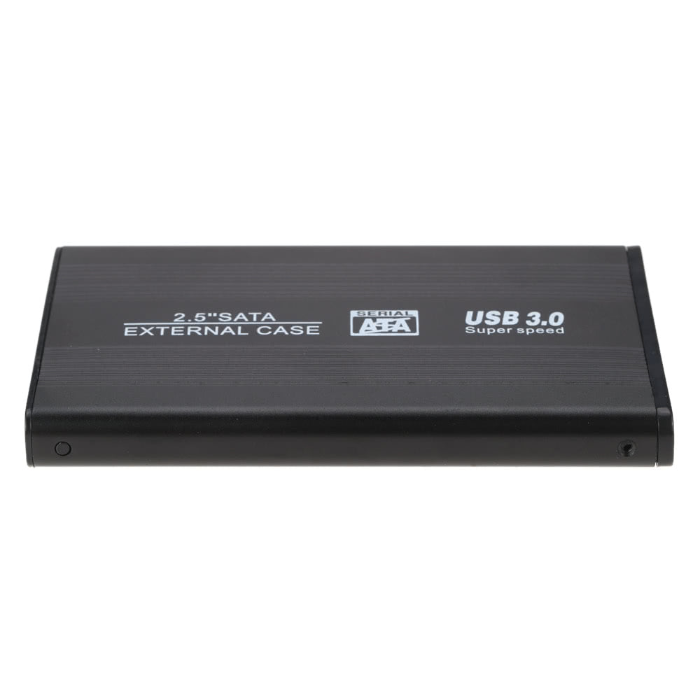Aluminum 2.5 External Hard Drive Enclosure, Portable USB 3.0 SSD/HDD Case, Supports Up to 1TB