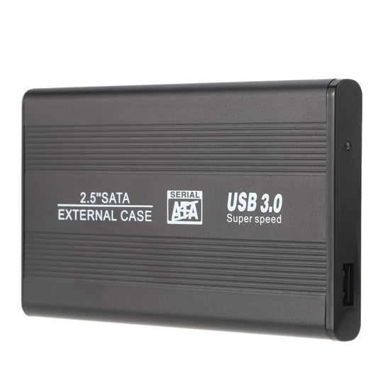 Aluminum 2.5 External Hard Drive Enclosure, Portable USB 3.0 SSD/HDD Case, Supports Up to 1TB