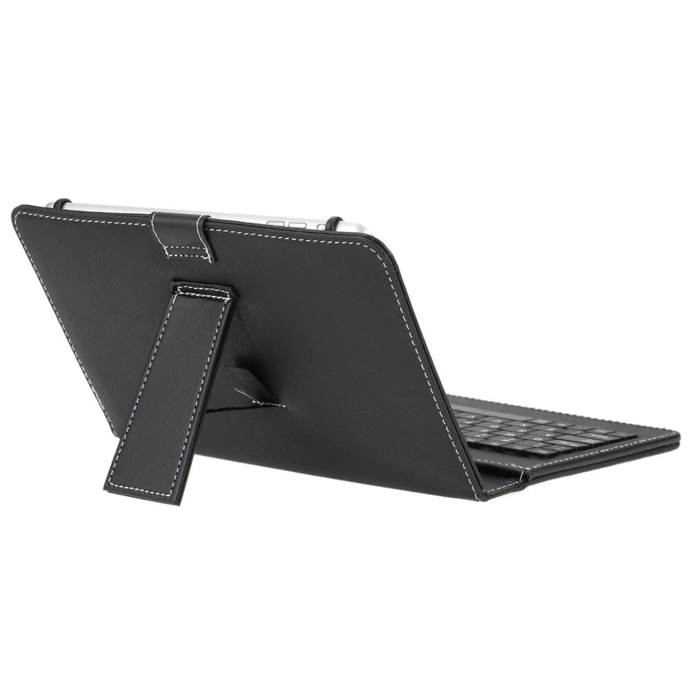 Magnetic PU Leather Folio Case for 7/8 Inch Android Tablet - Folding Stand Holder