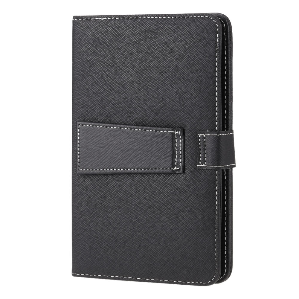 Magnetic PU Leather Folio Case for 7/8 Inch Android Tablet - Folding Stand Holder